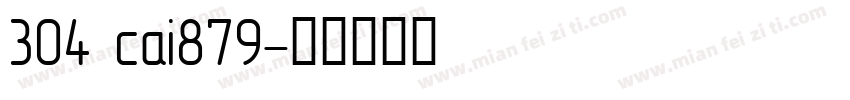 304 cai879字体转换